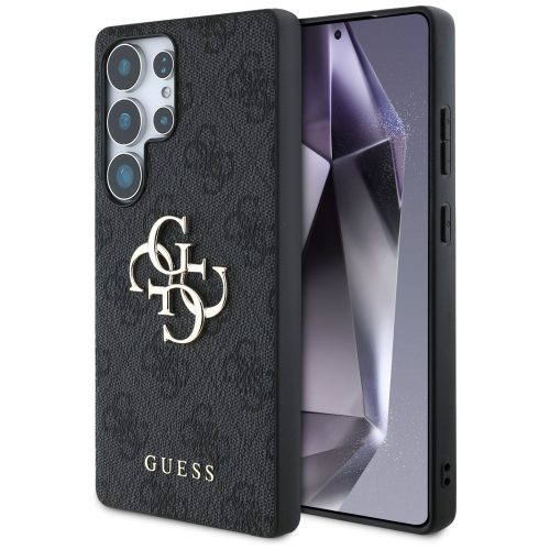 Guess Big 4G Logo Classic Logo Samsung Galaxy S25 Ultra kemény hátlap tok, fekete