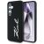Karl Lagerfeld Silicone Metal Signature Logo Samsung Galaxy S25 szilikon tok, fekete