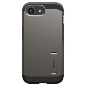   Spigen Tough Armor MagFit Apple iPhone 16e tok, MagSafe, Gunmetal, szürke