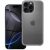 Clear 2mm Apple iPhone 17e / iPhone 16e csillámos szilikon tok, átlátszó