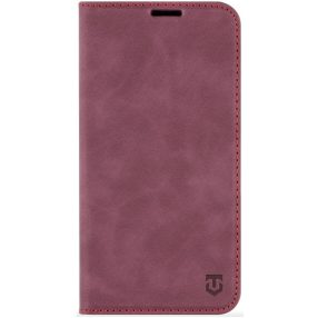   Tactical Xproof Samsung Galaxy A56 flip/oldalra nyíló tok, bordó