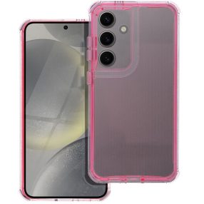   Matrix Samsung Galaxy A26 hátlap tok kameravédő peremmel, rózsaszín