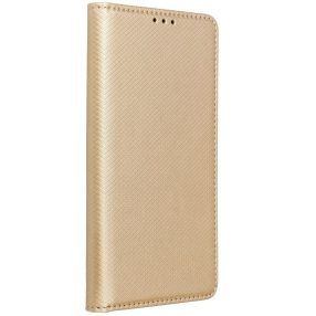 Magnet Samsung Galaxy A26 mágneses flip tok, arany