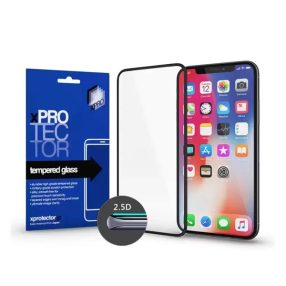   Samsung Galaxy A06 Xprotector Tempered Glass Full 2.5D fekete 0.33 kijelzővédő üvegfólia