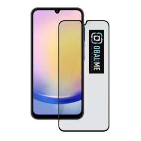   OBAL:ME 5D Glass Screen Protector Samsung Galaxy A26 kijelzővédő üvegfólia, fekete