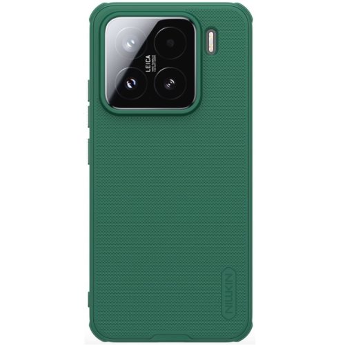 Nillkin Super Frosted Pro Xiaomi 15 műanyag hátlap tok, sötétzöld