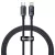 Baseus Crystal USB-C-Lightning kábel, 20W, PD, 1.2m, fekete