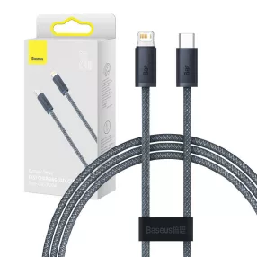   Baseus Dynamic Series USB-C-Lightning kábel, 20W, 1m, szürke
