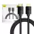 Baseus High Definition Series HDMI 2.1 kábel, 8K 60Hz, 3D, HDR, 48Gbps, 1m, fekete
