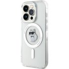 Karl Lagerfeld IML Choupette Apple iPhone 15 Pro MagSafe tok, átlátszó
