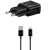 Samsung EP-TA200EBE 15W hálózati töltőadapter + ECB-DU4EBE microUSB-A adatkábel, fekete (eco csomagolásban)