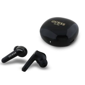   Guess Glossy Classic Logo vezeték nélküli TWS fülhallgató, fekete