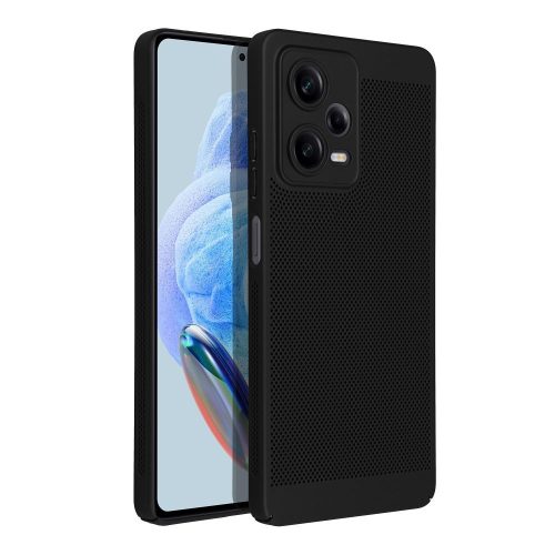 Breezy Xiaomi Redmi Note 14 Pro 5G, műanyag tok, fekete