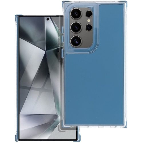 Matrix Xiaomi Redmi Note 14 Pro 4G hátlap tok kameravédő peremmel, kék (matt)