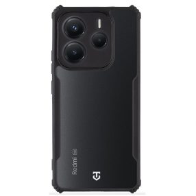   Tactical Quantum Stealth Xiaomi Redmi Note 14 5G hátlap tok, átlátszó/fekete