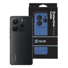 OBAL:ME Xiaomi Redmi Note 14 5G matt műanyag hátlap tok, sötétkék