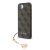 Guess 4G Charm iPhone 17e / iPhone 16e kemény hátlap tok, barna
