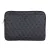 Guess PU 4G Triangle Logo Sleeve 14" laptop táska, fekete