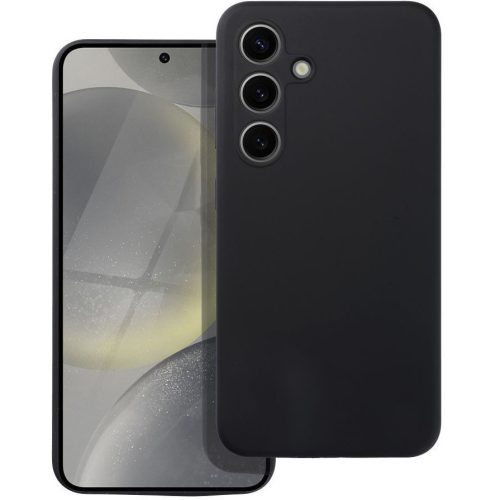 2mm Samsung Galaxy S25 Edge szilikon tok, fekete