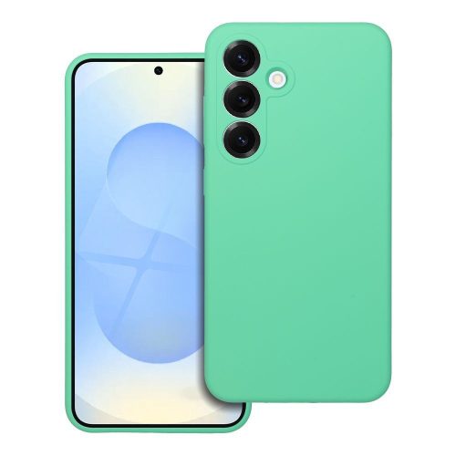 2mm Samsung Galaxy S25 Edge MagSafe szilikon tok, menta