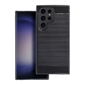 Forcell Carbon Motorola Moto G75 hátlap tok, fekete