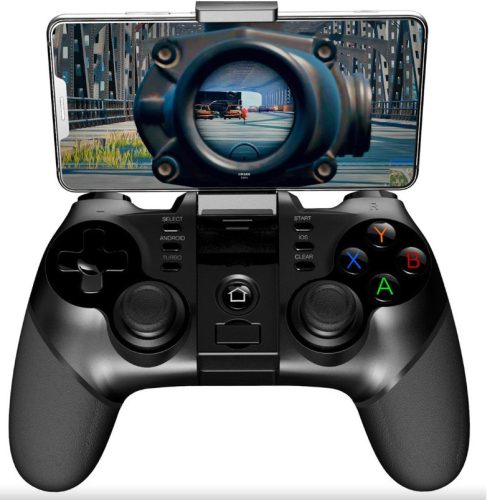 iPega 9076 bluetooth kontroller /  gamepad  Android/iOS/PS3/PS4/PC/Android TV/N-Switch kompatiblis, fekete