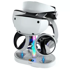   iPega P5V001 PS VR2 multifunkcionális töltő állvány, fehér