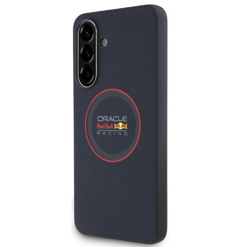 Red Bull PU Leather Red Ring Samsung Galaxy A56  tok, tengerészkék