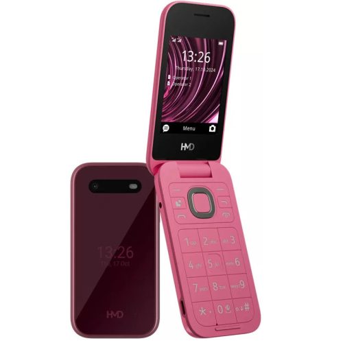 HMD 2660 Flip 4G Dual Sim, piros