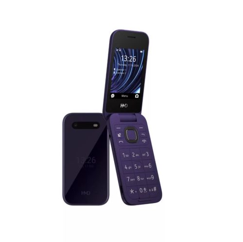 HMD 2660 Flip 4G Dual Sim, lila