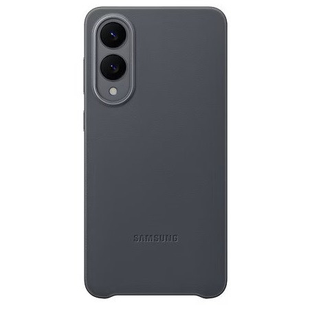 Samsung Galaxy S25 Edge KindSuit gyári vegán bőr tok, fekete