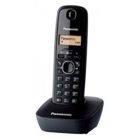   Panasonic KX-TG1611HGH vezeték nélküli DECT telefon, fekete