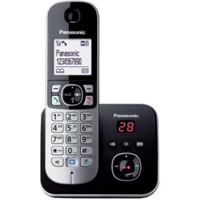 Panasonic KX-TG6821PDB DECT telefon, ezüst - fekete