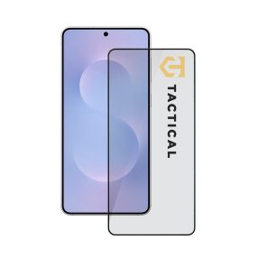   Tactical Glass Shield 5D Samsung Galaxy S25 Edge kijelzővédő üvegfólia, fekete