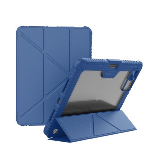 Nillkin Bumper PRO iPad Air 13 (2024)/Pro 12.9 (2020/2021/2022) kihajtható tok, kék