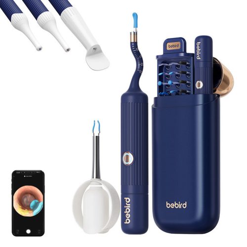 Bebird EarSight Plus fültisztító / kamera otoszkóp, kék