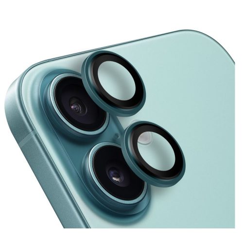 Obal:Me Apple iPhone 16/ 16 Plus tempered glass kamera védő üvegfólia, teal