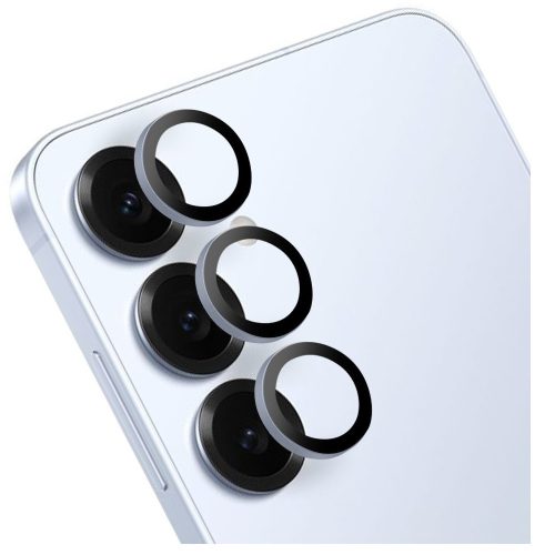 Obal:Me Samsung Galaxy S25 tempered glass kamera védő üvegfólia, jegeskék