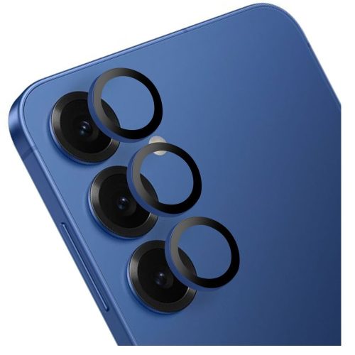 Obal:Me Samsung Galaxy S25 tempered glass kamera védő üvegfólia, navy (kék)