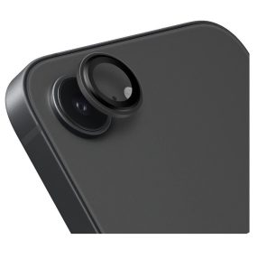   Obal:Me Apple iPhone 17E / 16E tempered glass kamera védő üvegfólia, fekete