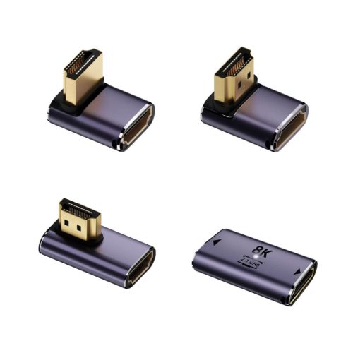 4smarts HDMI 8k adapter szett, 4db, lila-arany