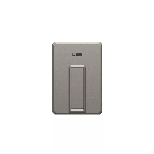 UAG SRGE 5K ultravékony powerbank / külső akkumulátor, kitámasztóval, 5000mAh, ezüst