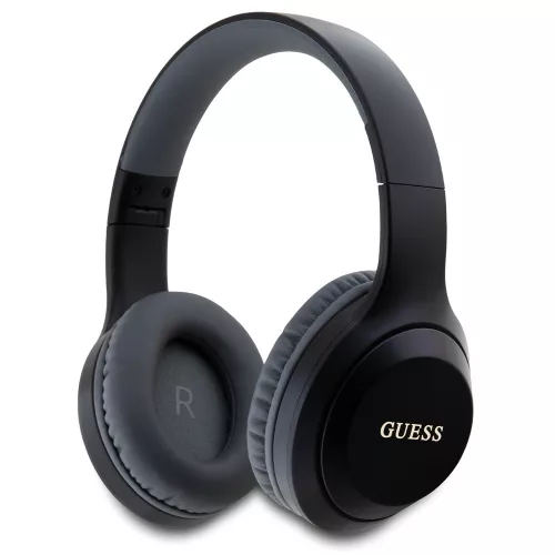 Guess Classic Silver Logo vezeték nélküli fejhallgató, fekete