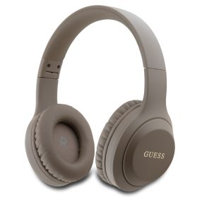   Guess Classic Silver Logo vezeték nélküli fejhallgató, barna