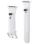 Karl Lagerfeld Karl and Choupette Head NFT Apple Watch 42/44/45/46/49 szíj, fehér