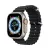 Dux Ducis Ocean Wave Apple Watch 38 / 40 / 41mm szilikon szíj, fekete