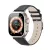 Dux Ducis YS Apple Watch 38/40/41mm bőr szíj, fekete