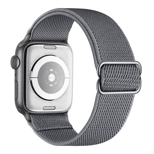 Dux Ducis Mixture Pro Apple Watch 38/40/41mm szövet szíj, ezüst