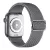 Dux Ducis Mixture Pro Apple Watch 42/44/45/49mm szövet szíj, ezüst