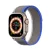 Dux Ducis YJ nylon Apple Watch 42/44/45/49mm szíj, kék-szürke